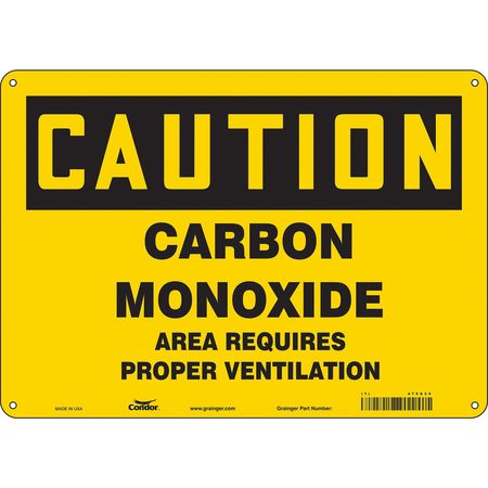 Chemical Sign,14" W,10" H,0.055" Thick (