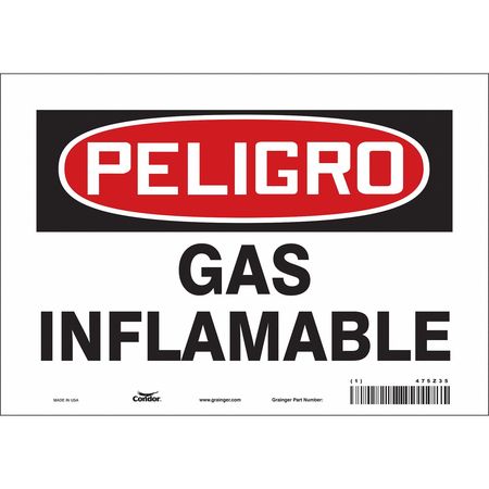 Chemical Sign,10"w,7" H,0.004" Thickness