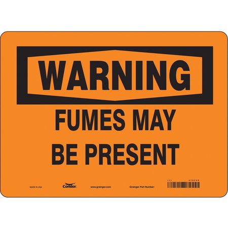 Chemical Sign,14" W,10" H,0.004" Thick (