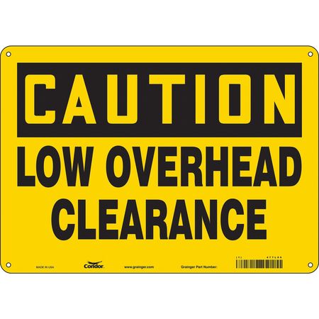 Traffic Sign,14"w,10" H,0.055" Thickness