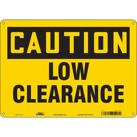 Traffic Sign,14"w,10" H,0.055" Thickness