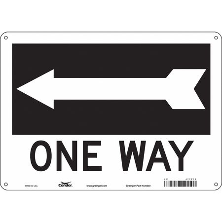 Traffic Sign,14"w,10" H,0.055" Thickness