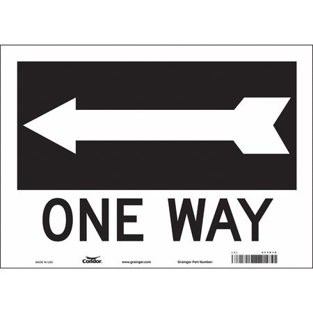 Traffic Sign,14"w,10" H,0.004" Thickness