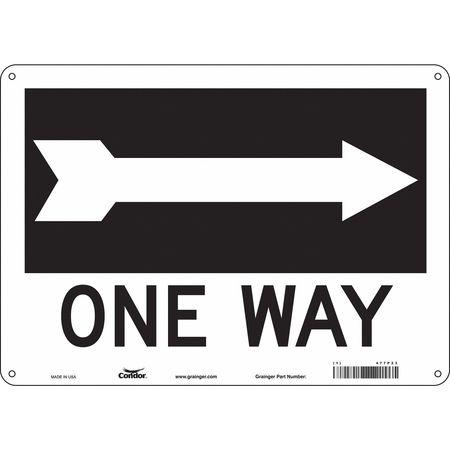 Traffic Sign,14"w,10" H,0.055" Thickness