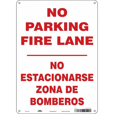 Traffic Sign,10"w,14" H,0.055" Thickness