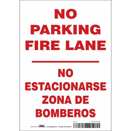 Traffic Sign,7" W,10" H,0.004" Thickness