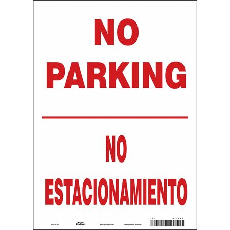 Traffic Sign,10"w,14" H,0.004" Thickness