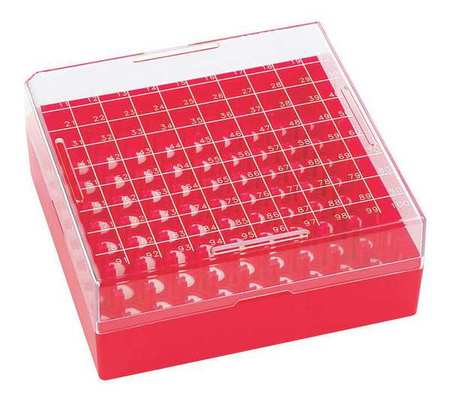 Freezer Box,red,pk10 (1 Units In Pk)