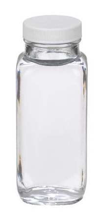 Square Bottle,8 Oz,pk24 (1 Units In Pk)