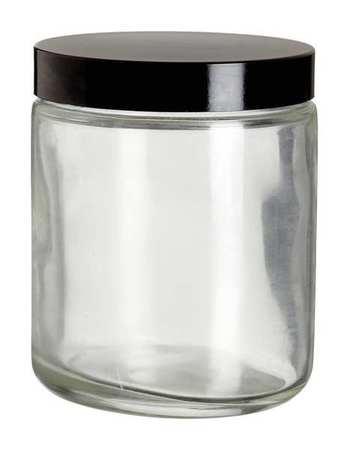 Safety Coated Jar,8 Oz,pk12 (1 Units In