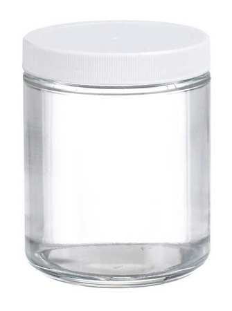 Glass Jar,8 Oz,pk12 (1 Units In Pk)