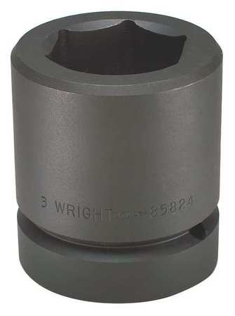 Impact Socket,2-1/2 In Dr,4-3/8 In,6 Pt