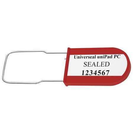 Padlock Seal,red,acrylic,pk50 (1 Units I