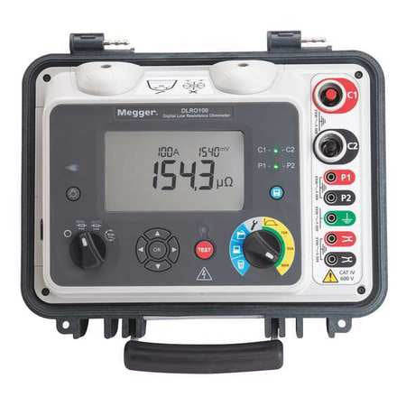 Low Resistance Ohm Meter,no Interface (1