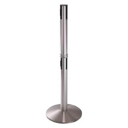 Belt Barrier Receiver Post,silver,ss (1