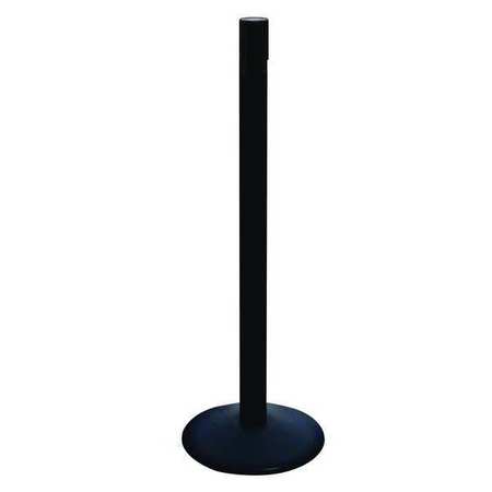 Belt Barrier Receiver Post,black,pvc (1