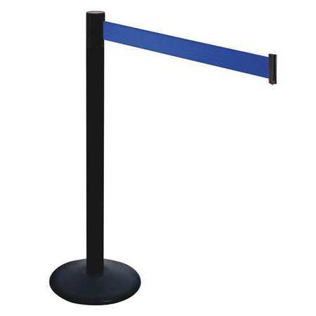 Barrier Post,40 In. H,blue Belt (1 Units