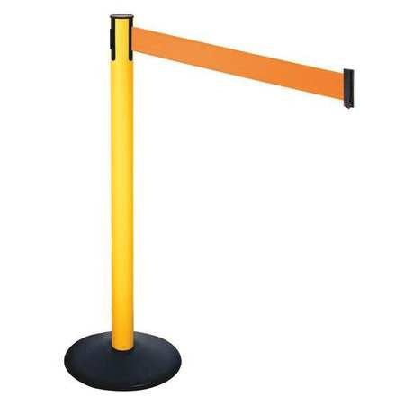 Barrier Post,orange Belt,3 In. Belt W (1