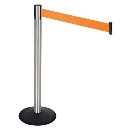 Barrier Post,satin Ss,orange Belt (1 Uni