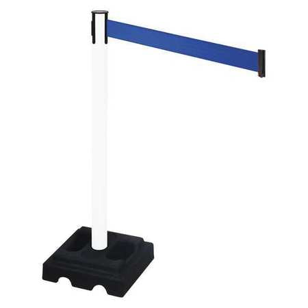 Barrier Post,black,blue Belt,square (1 U