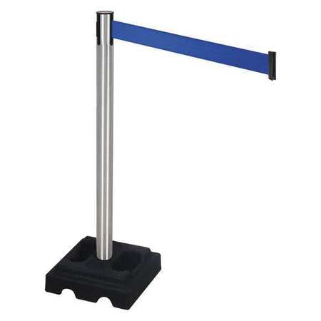 Barrier Post,satin Ss,blue Belt (1 Units