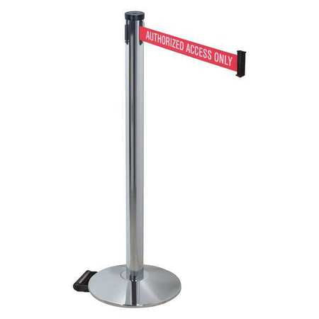 Barrier Post,gray,2 In. Belt W,sloped (1