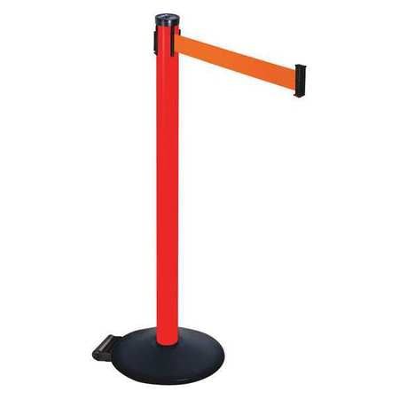 Barrier Post,2 In. Belt W,40 In. H (1 Un