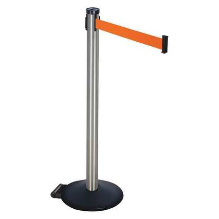 Barrier Post,fluorescent Orange Belt (1