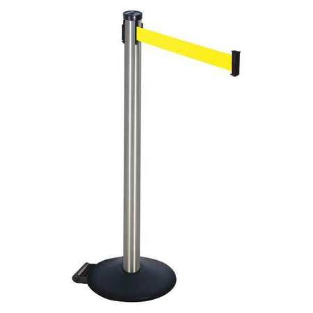 Barrier Post,fluorescent Yellow Belt (1