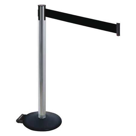 Barrier Post,black,black Belt,w/wheels (