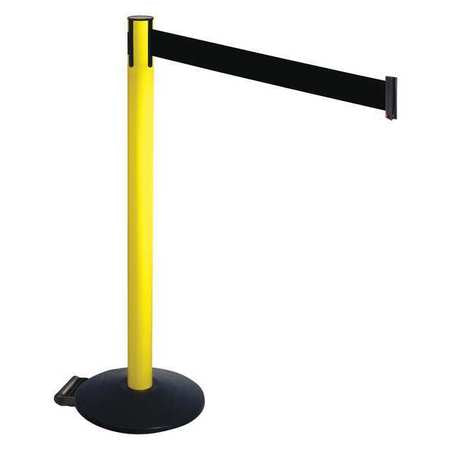 Barrier Post,black,black Belt,w/wheels (