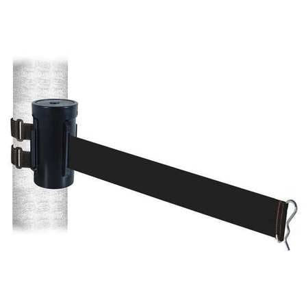 Belt Barrier,blk,wall Mt,blk Belt,10ft.l