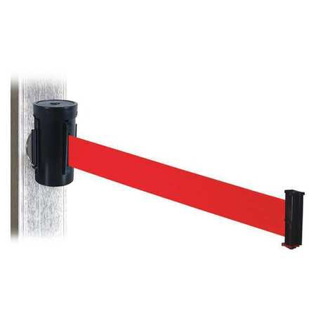 Belt Barrier,blk,magnet,red Belt,10ft. L