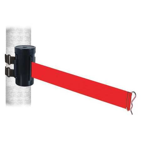 Belt Barrier,blk,wall Mt,red Belt,10ft.l