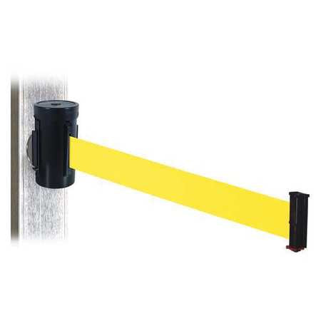 Belt Barrier,blk,magnet,ylw Belt,10ft. L