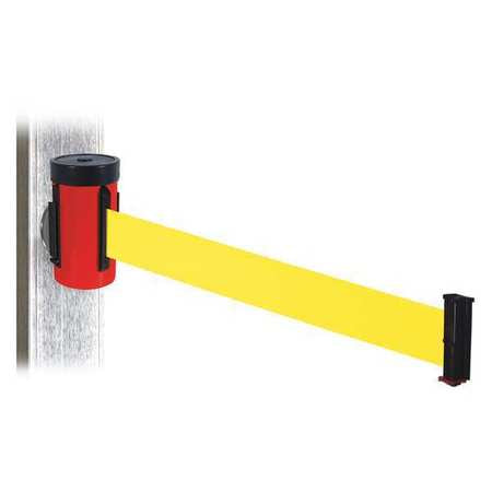 Belt Barrier,red,magnet,ylw Belt,10ft. L