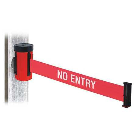 Belt Barrier,red,magnet,2-1/2 In. W (1 U