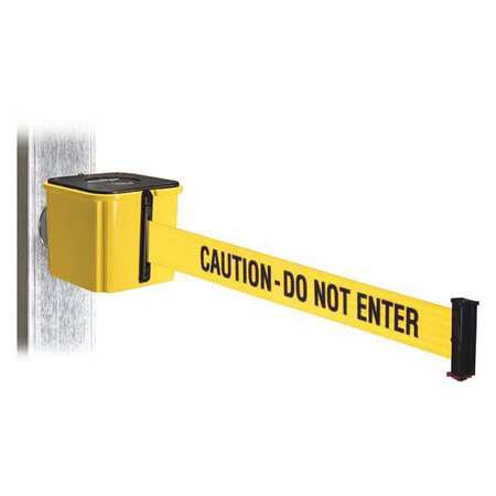 Belt Barrier,yellow,magnet,15ft.l (1 Uni