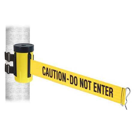 Belt Barrier,yellow,wall Mt,10ft.l (1 Un