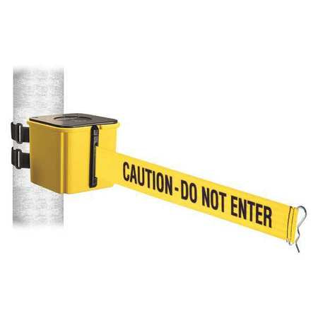 Belt Barrier,yellow,wall Mt,15ft.l (1 Un