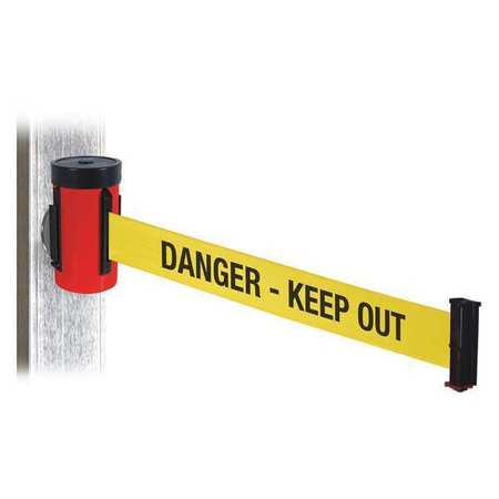 Belt Barrier,red,magnet,10 Ft. Belt L (1