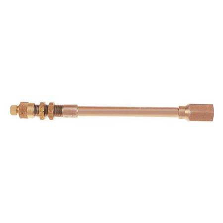 Rigid Brass Valve Extension,8 In. L (1 U