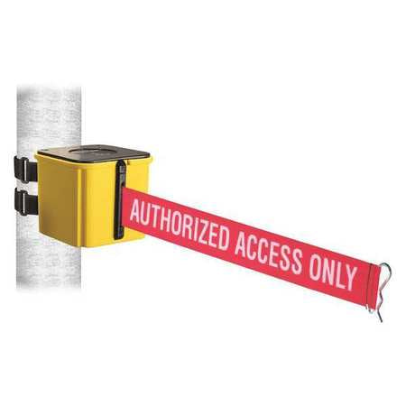 Belt Barrier,ylw,authorized Access Only