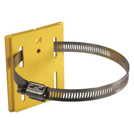 Wall Mount Plate,yellow,5 In. L (1 Units