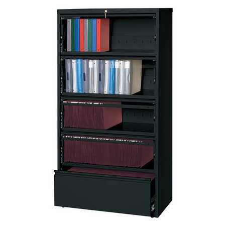 Lateral File,black,68-5/8 In. H,steel (1