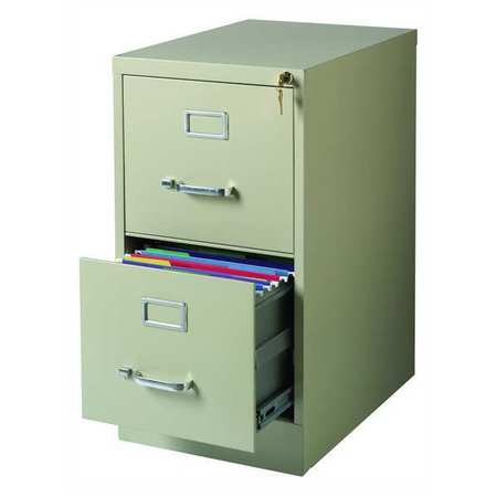 Vertical File Cabinet,putty,28-3/8 In. H