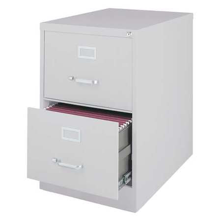 Vertical File Cabinet,light Gray,25" D (