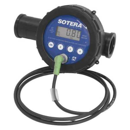 Flowmeter,100 Psi,20 Gpm,1 In.,50 Ssu (1