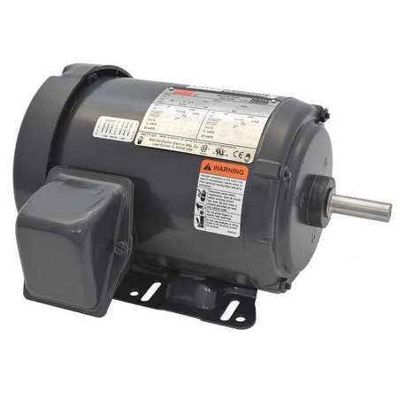 Mtr,3 Ph,1.5hp,1755,208-230/460,eff 86.5