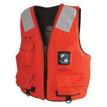 Standard Life Jacket,iii,3xl,15-1/2 Lb.